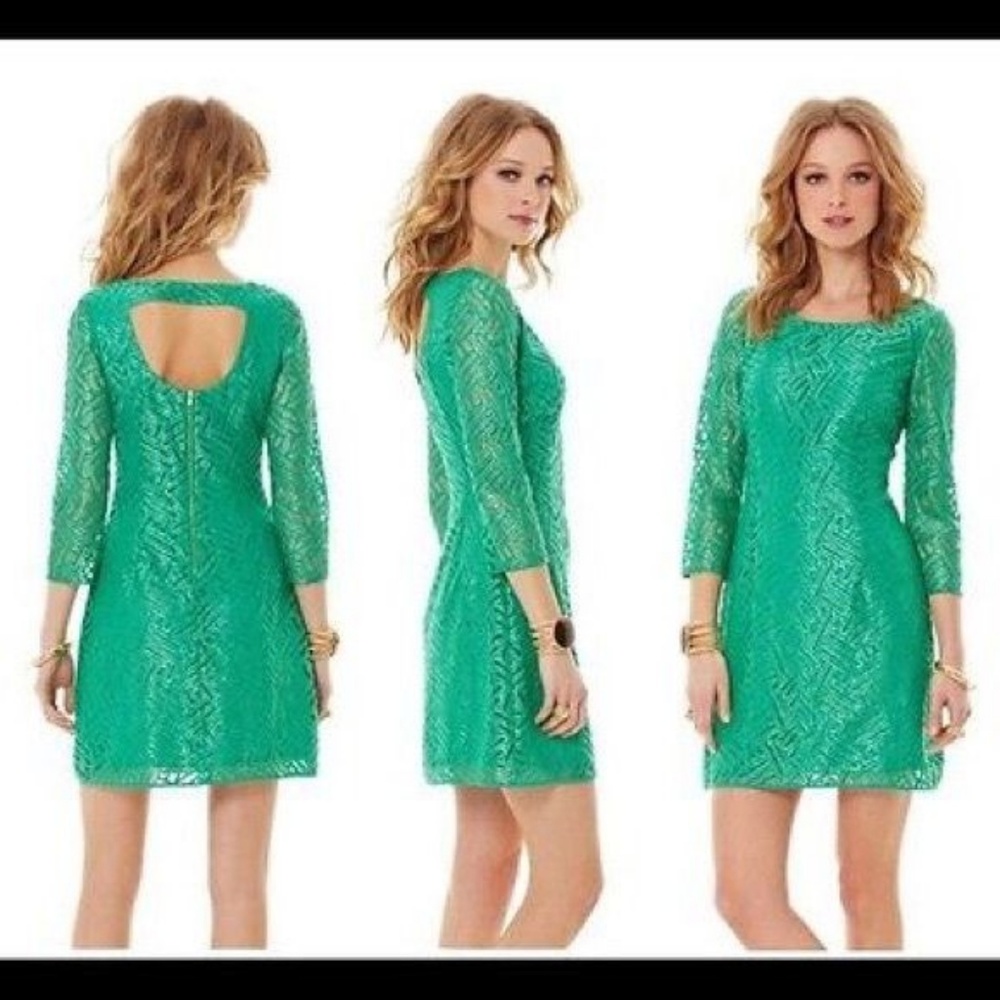 Lilly Pulitzer GORGEOUS Fern Green Camilla dress